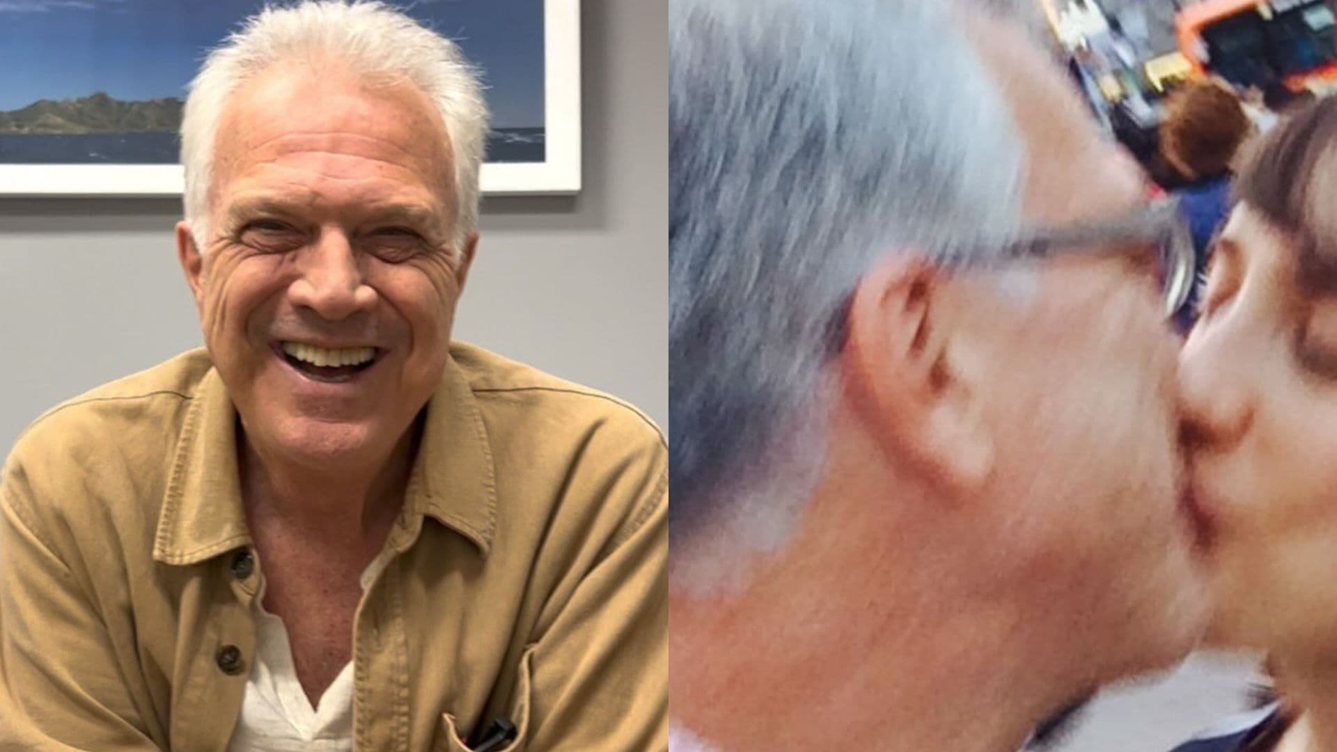 Pedro Bial divide foto rara ao lado da esposa em data especial: 'Felicidade'