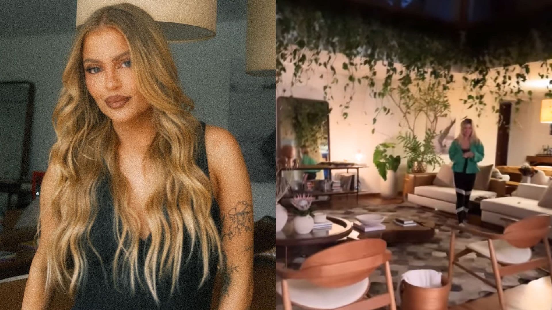 Luisa Sonza se surpreende com decora&#231;&#227;o de sua mans&#227;o: 'Casa dos meus sonhos'