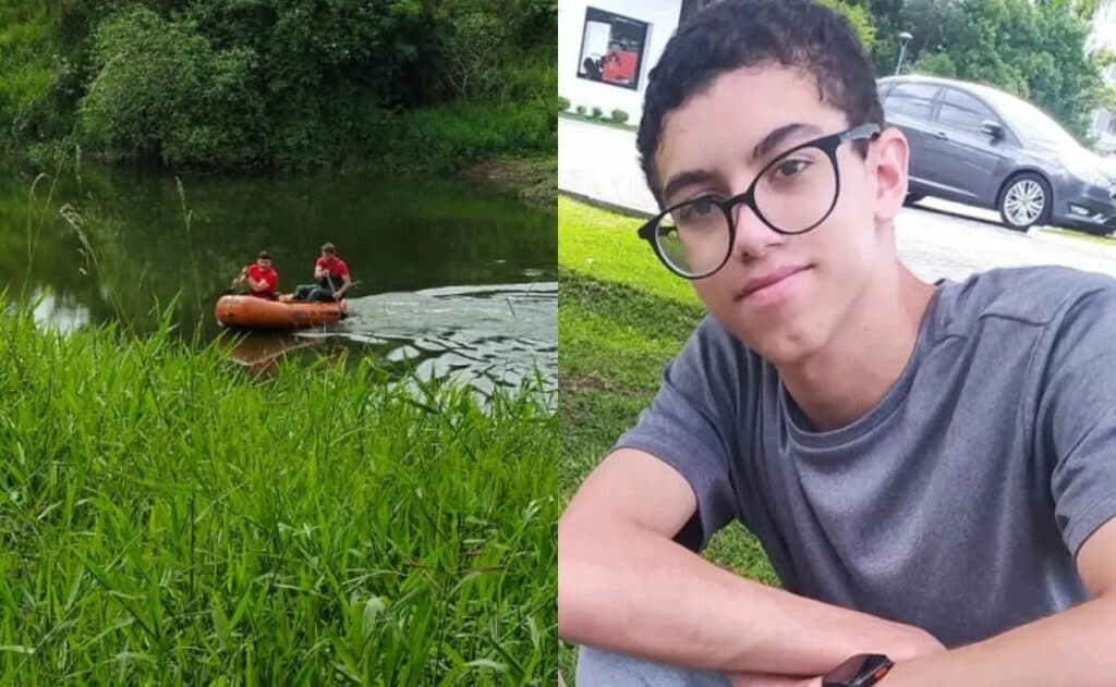 Caso Erick: bombeiros fazem buscas por adolescente que desapareceu há um mês
