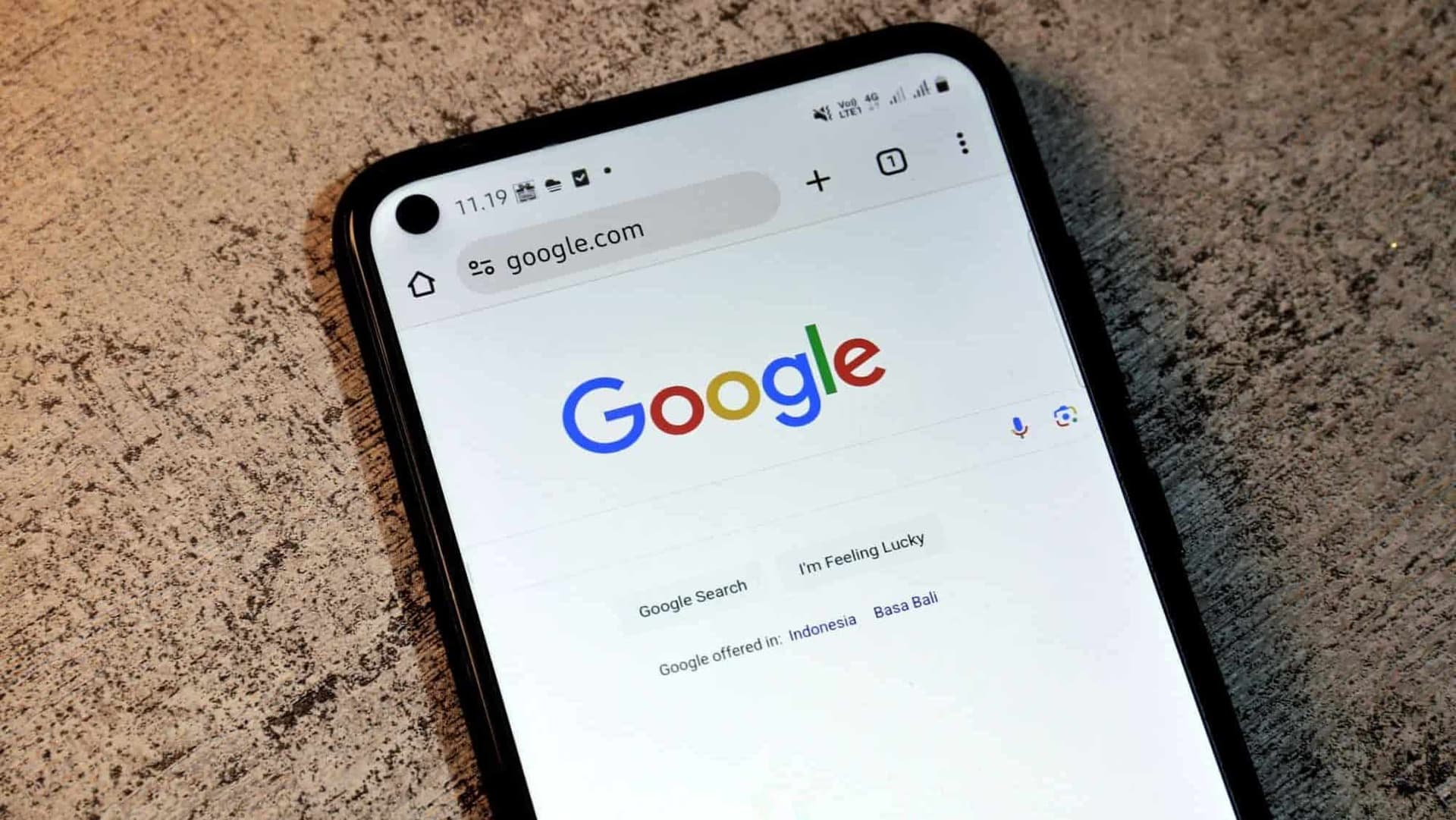 Google pode trocar o botão “Estou com sorte” por Modo IA