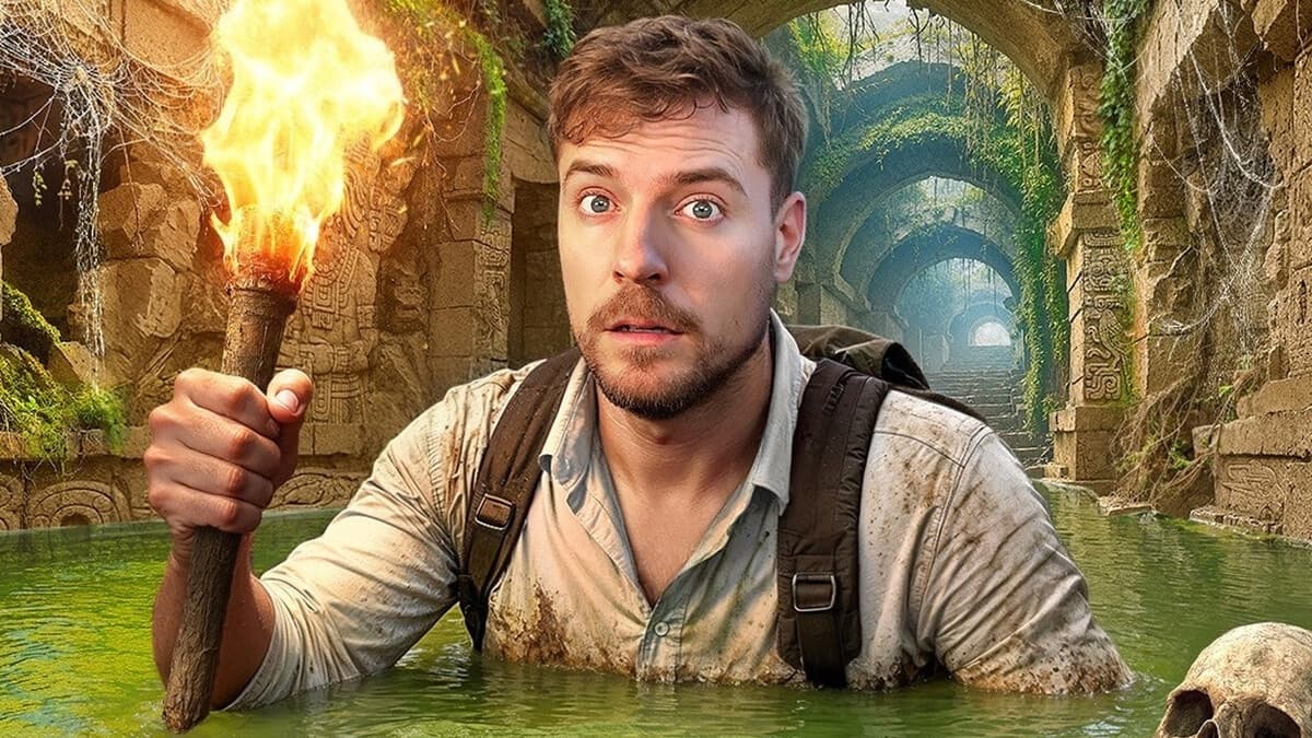 Após 100 horas dentro de um templo Maia, MrBeast irrita arqueólogos, e governo do México precisou se explicar