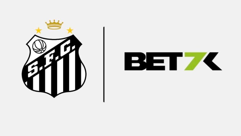 Santos fecha patrocínio com Bet7k por R$ 50 milhões anuais