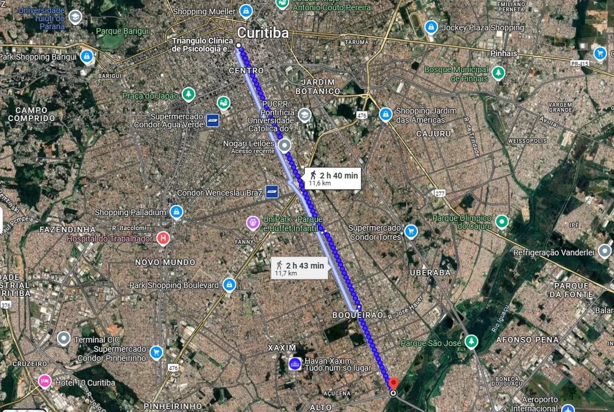 Maior avenida de Curitiba tem 11 kms e homenageia figura histórica